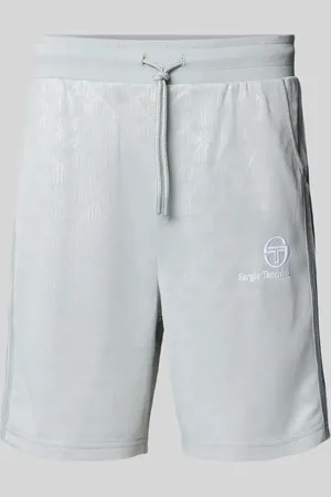 Sergio Tacchini Szorty z wyhaftowanym logo model ‘NERO’