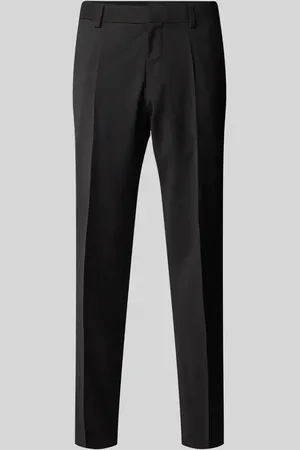 HUGO BOSS Spodnie do garnituru o kroju slim fit model ‘Genius’