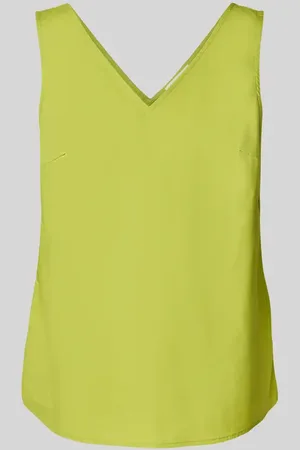 Christian Berg Top bluzkowy o kroju regular fit z dekoltem w serek