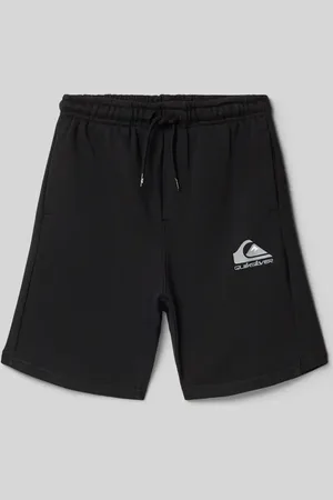 Quiksilver Szorty z dzianiny dresowej o kroju regular fit z nadrukiem z logo model ‘EASY DAY’