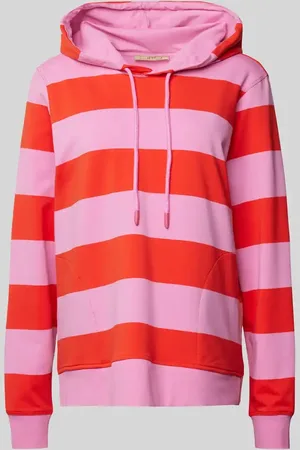 Smith and Soul Bluza z kapturem w paski