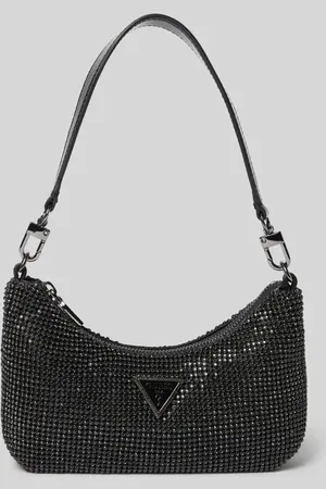 Guess Torebka z obszyciem kamieniami stras model ‘ZALINA MINI’
