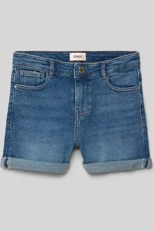 ONLY Szorty jeansowe o kroju slim fit z mieszanki bawełny model ‘PHINE’