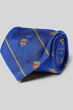 Ralph Lauren Krawat jedwabny z wyhaftowanym motywem