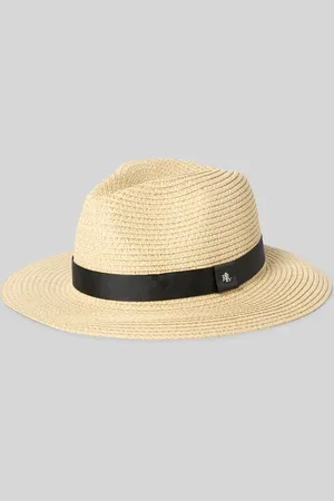 Ralph Lauren Kapelusz z opaską i detalem z logo model ‘FEDORA’