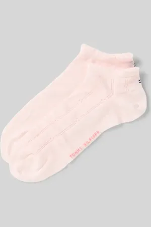 Tommy Hilfiger Krótkie skarpety z nadrukiem z logo w zestawie 2 szt.