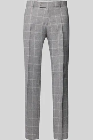 Club of Gents Spodnie do garnituru o kroju regular fit w kant model ‘Paco’