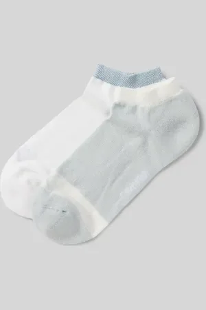Calvin Klein Krótkie skarpety z nadrukiem z logo w zestawie 2 szt.
