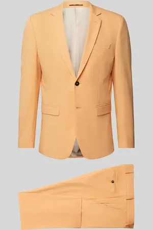 SELECTED Garnitur o kroju slim fit z kieszeniami z patką model ‘LIAM’