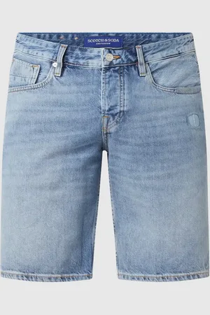 Scotch&Soda Szorty jeansowe z bawełny