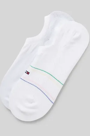 Tommy Hilfiger Skarpetki stopki z elastycznym, prążkowanym ściągaczem w zestawie 2 szt.