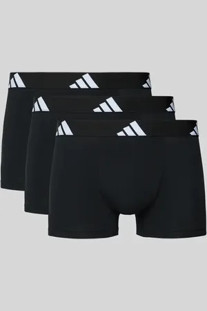 adidas Obcisłe bokserki z elastycznym paskiem z logo w zestawie 3 szt.