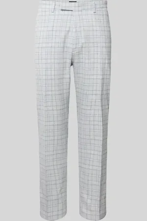 Cinque Spodnie do garnituru o kroju slim fit ze szlufkami na pasek model ‘BEPPE’