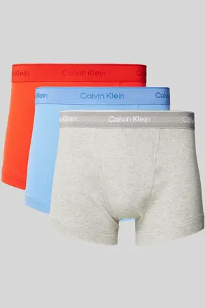 Calvin Klein Obcisłe bokserki z elastycznym paskiem z logo w zestawie 3 szt.