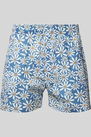 Pockies Bokserki z nadrukiem z motywem model ‘Blue Daisies’