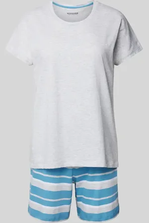 Schiesser Piżama z okrągłym dekoltem model ‘Casual Essentials’