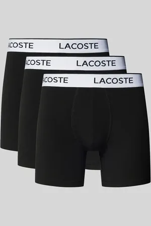 Lacoste Bokserki z elastycznym paskiem z logo w zestawie 3 szt.