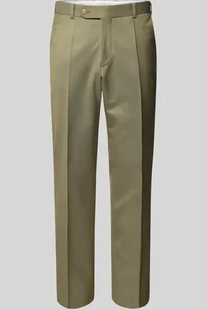Wilvorst Spodnie do garnituru o kroju slim fit w kant
