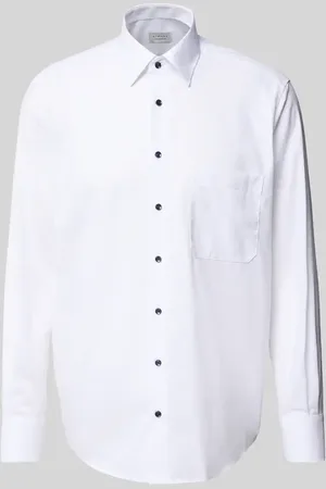 ETERNA Koszula biznesowa o kroju comfort fit z kołnierzykiem typu kent
