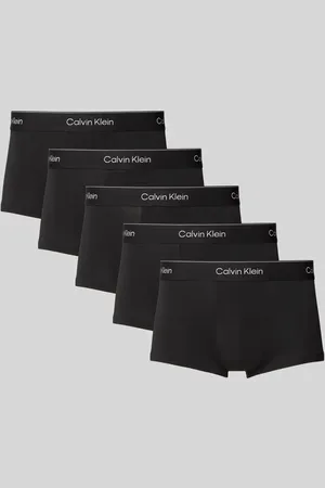 Calvin Klein Obcisłe bokserki z elastycznym paskiem z logo w zestawie 5 szt.