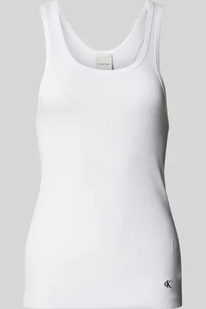 Calvin Klein Top z wyhaftowanym logo w zestawie 3 szt.