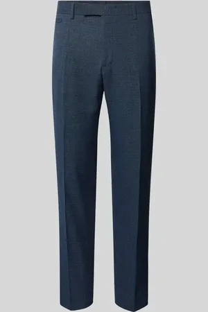 Strellson Spodnie do garnituru o kroju slim fit z fakturowanym wzorem model ‘Kynd3’