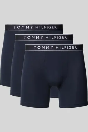 Tommy Hilfiger Obcisłe bokserki z elastycznym paskiem z logo w zestawie 3 szt.
