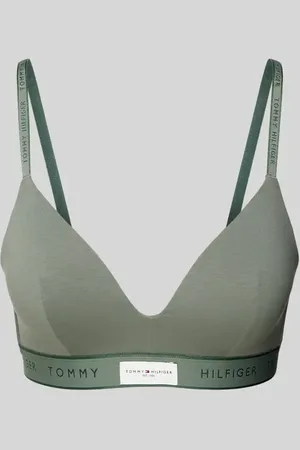 Tommy Hilfiger Biustonosz z elastycznym paskiem z logo model ‘LIGHTLY LINED’
