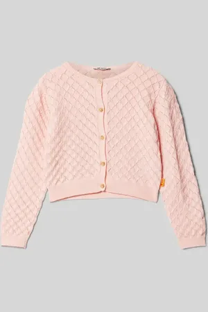 Steiff Sweter rozpinany z prążkowanymi ściągaczami