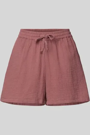 ONLY Szorty o kroju regular fit z czystej bawełny