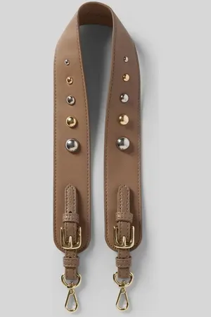 HEY MARLY Pasek na ramię z obszyciem ozdobnymi perełkami model ‘Urban Stud’