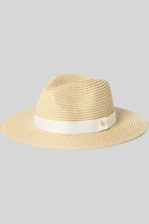 Ralph Lauren Kapelusz z opaską i detalem z logo model ‘FEDORA’