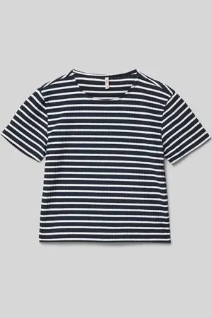 ONLY T-shirt o kroju regular fit z dodatkiem wiskozy model ‘NELLA’