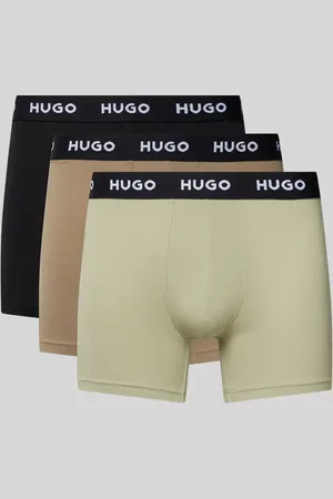 HUGO BOSS Bokserki z elastycznym paskiem z logo w zestawie 3 szt.
