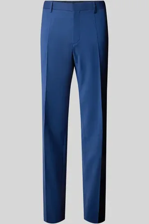HUGO BOSS Spodnie do garnituru o kroju slim fit model ‘Genius’
