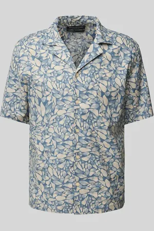 Marc O’ Polo Koszula casualowa o kroju regular fit z mieszanki lnu i bawełny