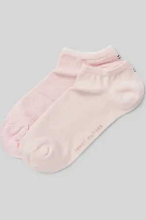 Tommy Hilfiger Krótkie skarpety z nadrukiem z logo w zestawie 2 szt.