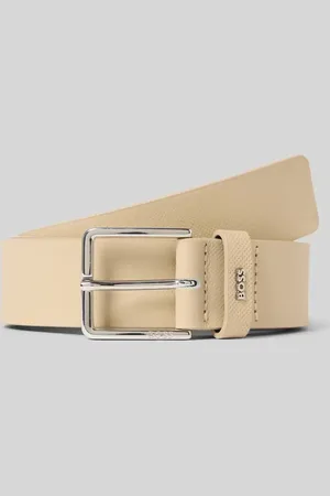 HUGO BOSS Pasek z aplikacją z logo model ‘Ther’