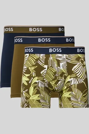 HUGO BOSS Bokserki z elastycznym paskiem z logo w zestawie 3 szt.
