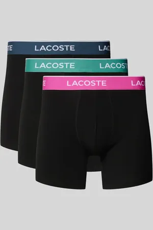 Lacoste Bokserki z elastycznym paskiem z logo w zestawie 3 szt.