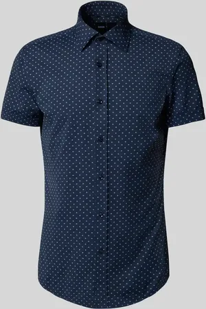 HUGO BOSS Koszula casualowa z listwą guzikową