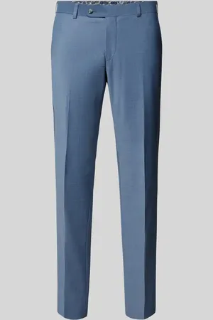 Wilvorst Spodnie do garnituru o kroju slim fit w kant