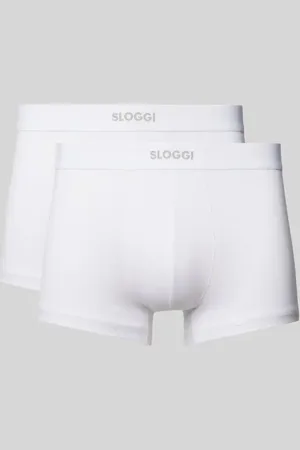 Sloggi Obcisłe bokserki z elastycznym pasem z logo