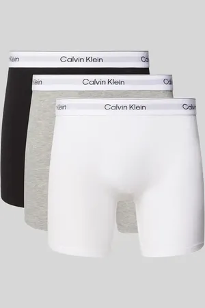 Calvin Klein Obcisłe bokserki z elastycznym paskiem z logo w zestawie 3 szt.