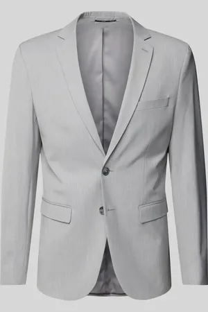 SELECTED Marynarka na 2 guziki o kroju slim fit z kieszenią z patką