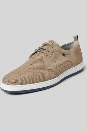 Floris van Bommel Buty sznurowane z detalami z logo model ‘De Dijker’
