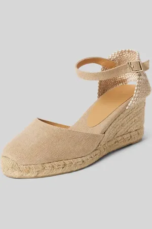 Castaner Buty na koturnie ze sprzączką model ‘CAROL’