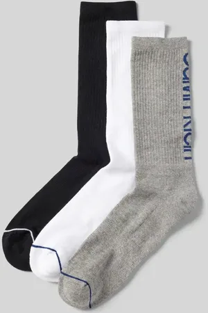 Calvin Klein Skarpety z nadrukiem z logo w zestawie 3 szt.