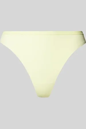 Calvin Klein Stringi z detalami z logo model ‘Perfectly Fit’