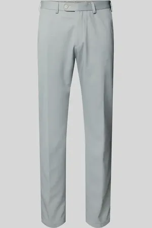 Digel Spodnie do garnituru o kroju slim fit z wpuszczanymi kieszeniami model ‘Sergio’